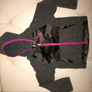 Camo The North Face Fleece (2T)